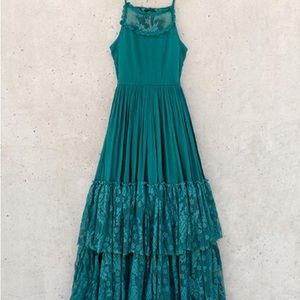 CATRIN DRESS IN TEAL